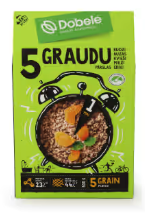 Dobele 5 graudu pārslas 500 g